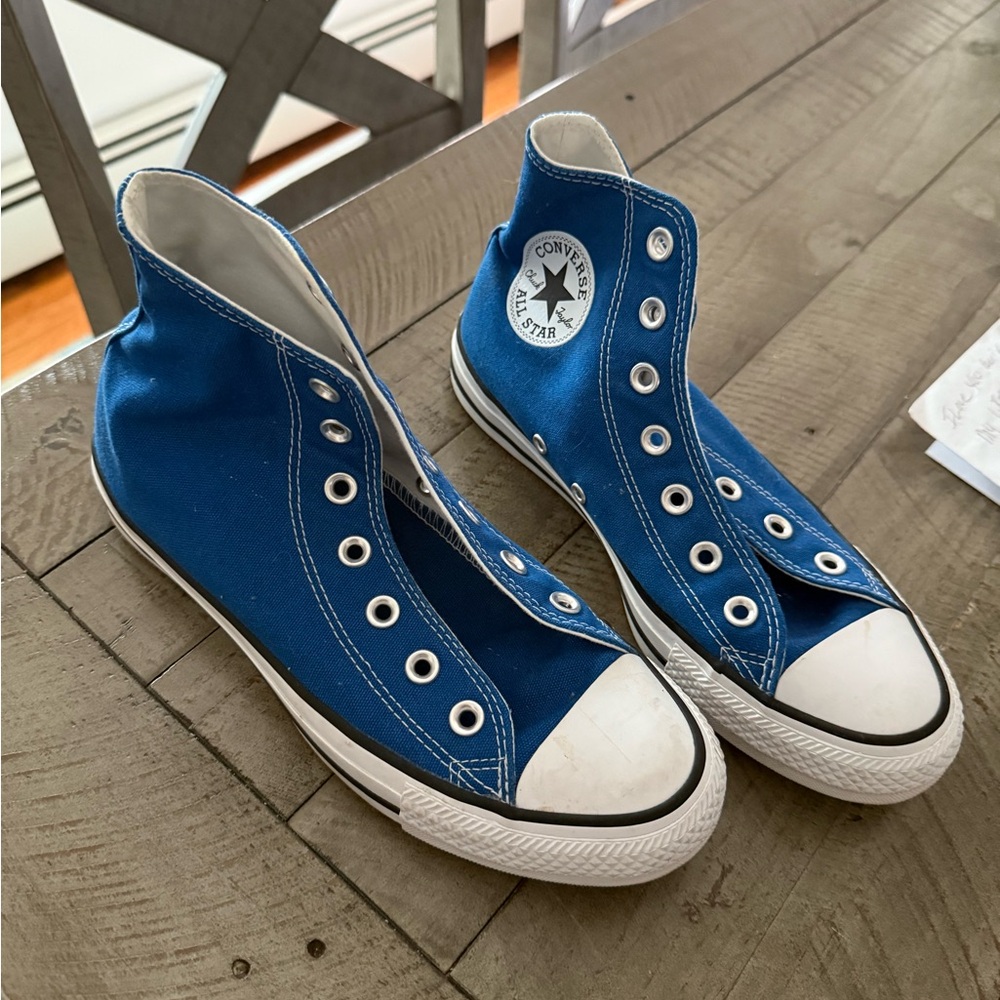 Converse Classic Blue Canvas Sneakers